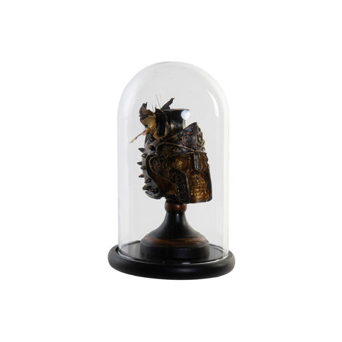 Figura Decorativa DKD Home Decor Metal Resina Cristal Madera MDF Glam